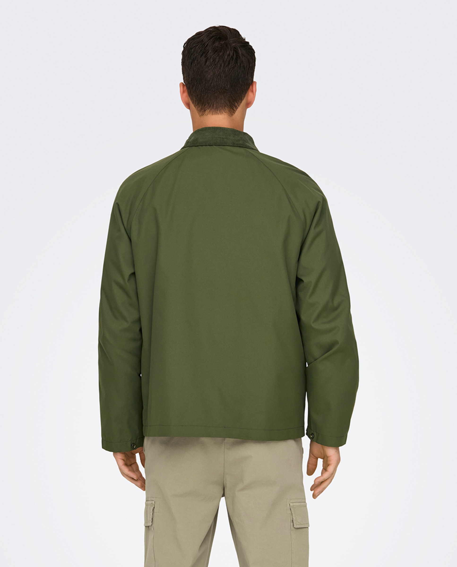 Casaco Regular Fit Verde-2