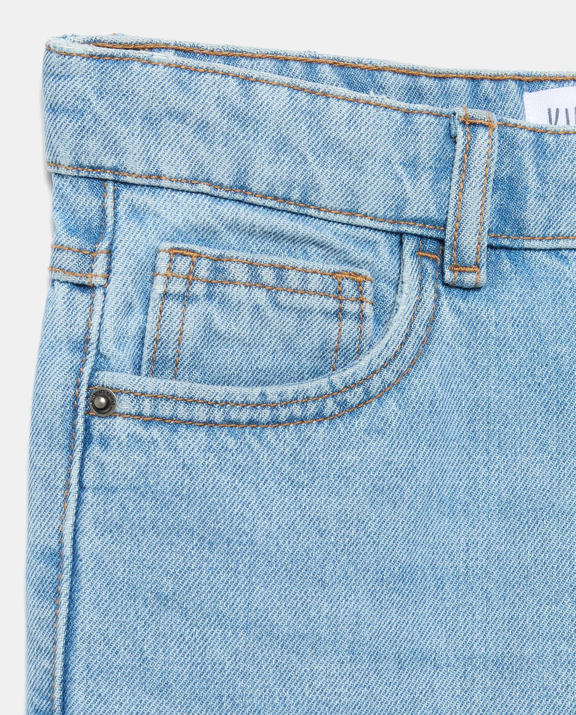Bermudas de Ganga Lisas Kids El Corte Inglés Azul Suave-5