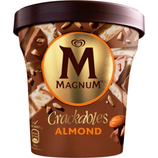 Gelado com Amêndoas embalagem 440 ml - Magnum