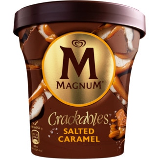 Gelado Double com Caramelo Salgado embalagem 440 ml - Magnum
