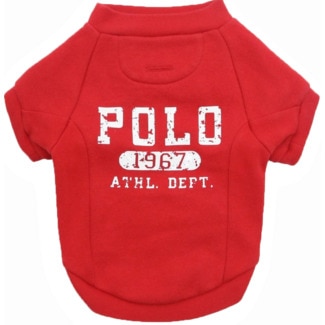 Camisola para Cão Vermelha L 1 unidade - Ralph Lauren