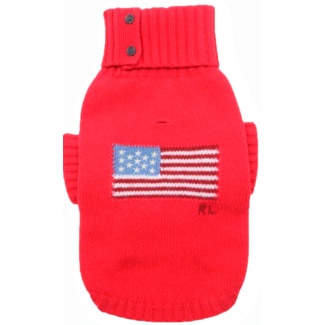 Camisola de Lã para Cão Vermelha XL 1 unidade - Ralph Lauren