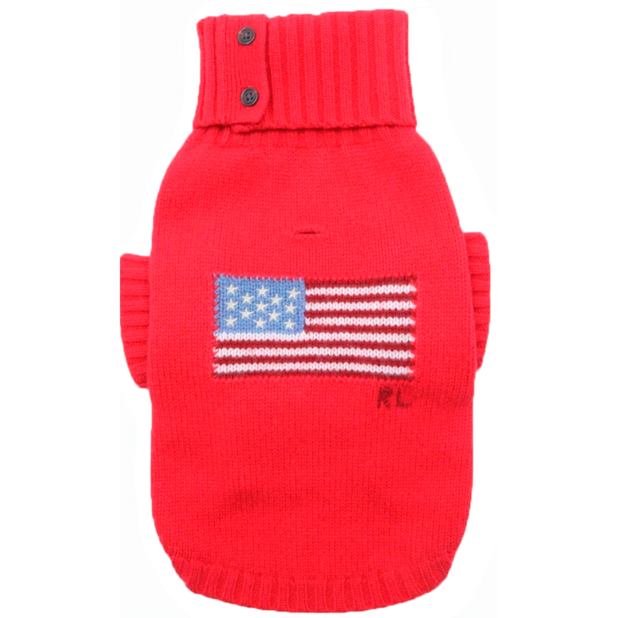 Camisola de Lã para Cão Vermelha L 1 unidade