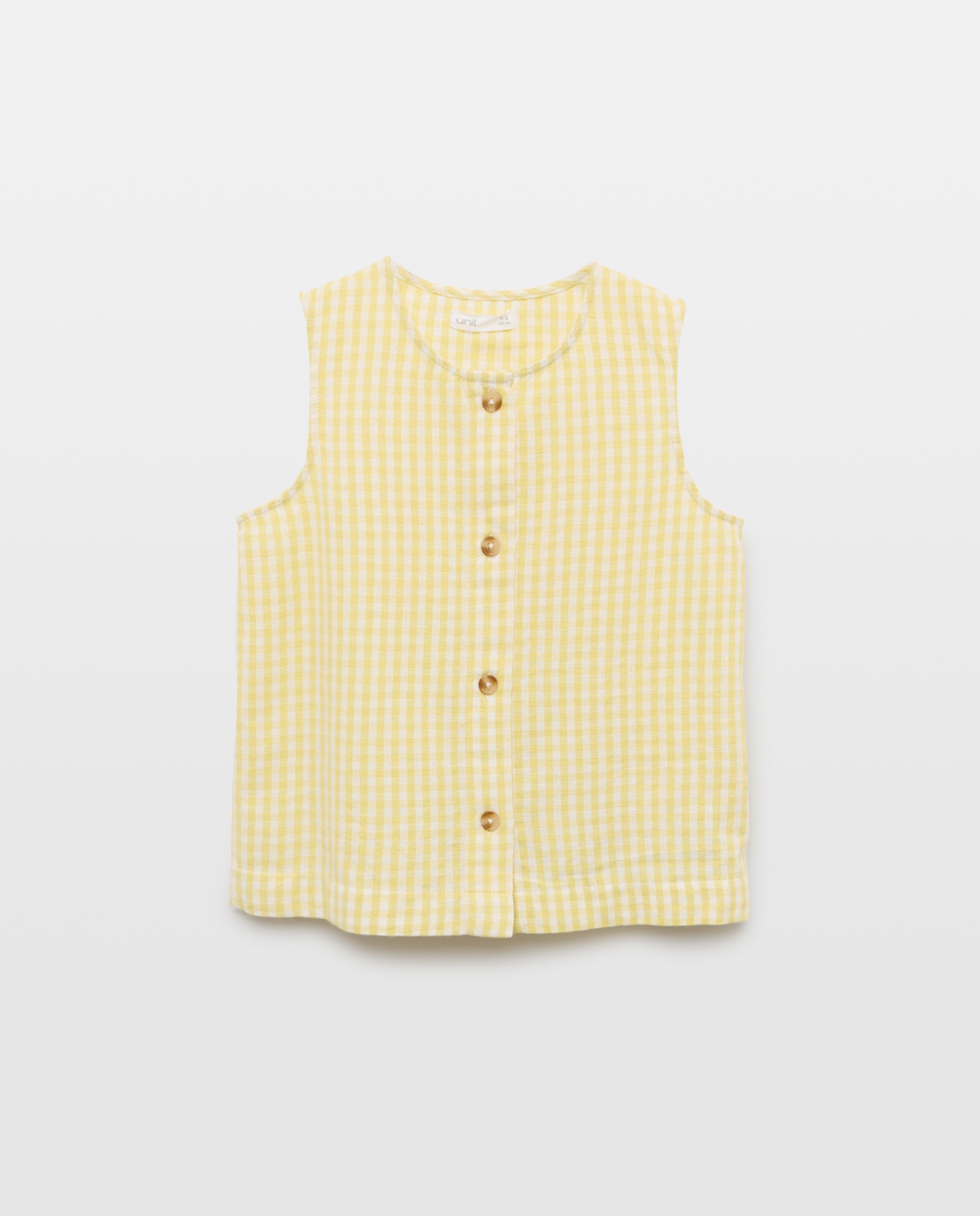 Imagen 0 de Blusa niña abierta de lino set