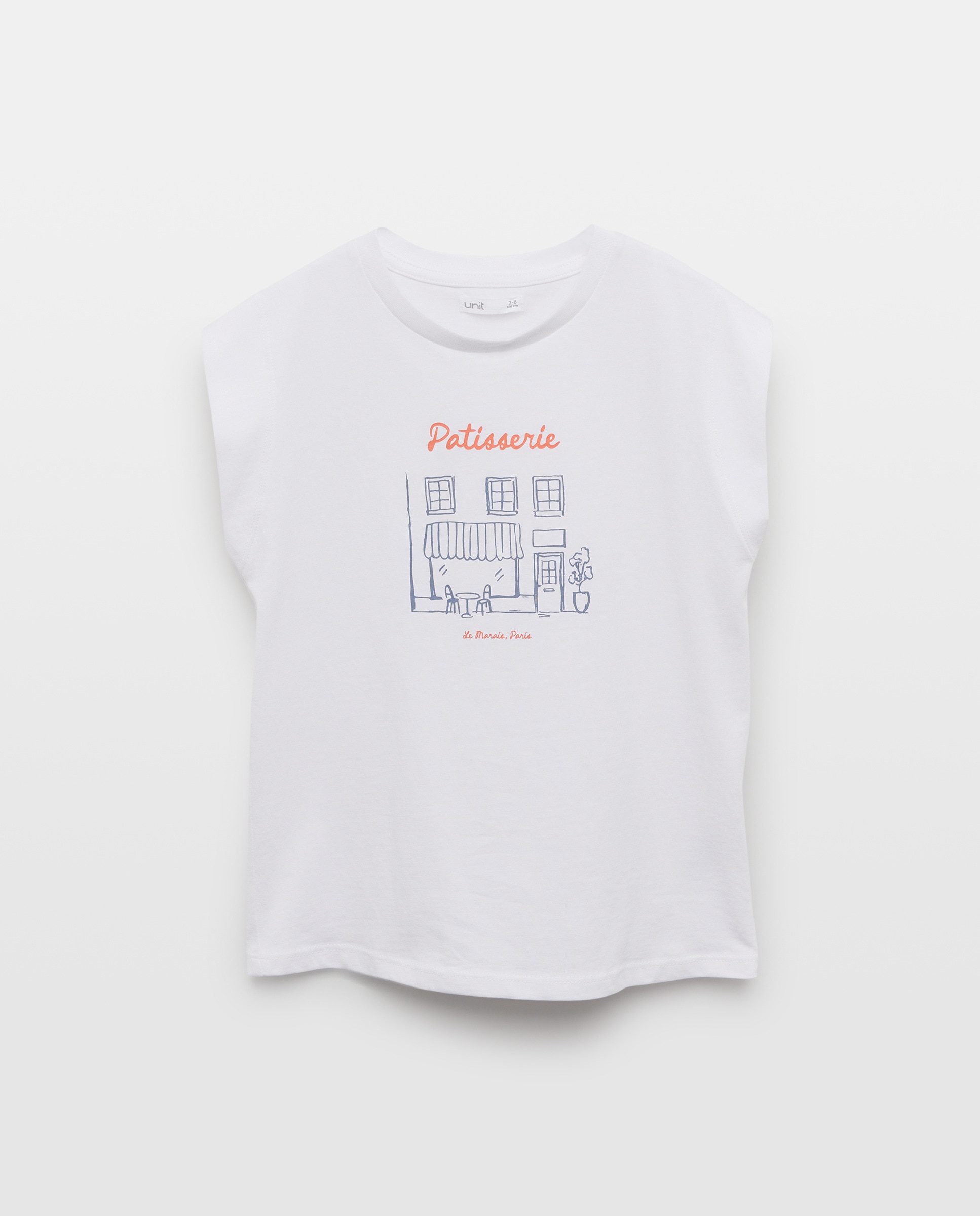 Imagen 0 de Camiseta niña con bordado pequeño