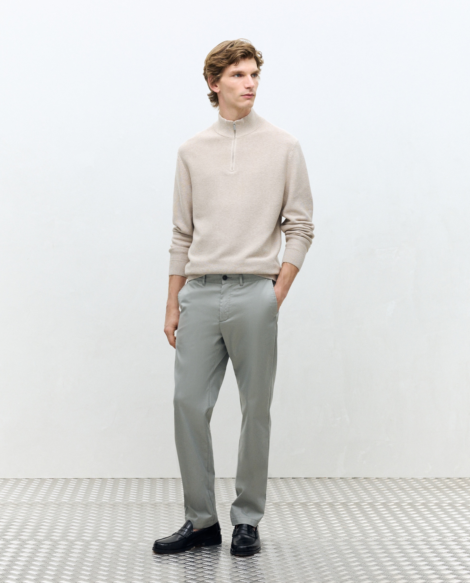 Imagem 0 de Calças Desportivas Regular com Cós Extensível