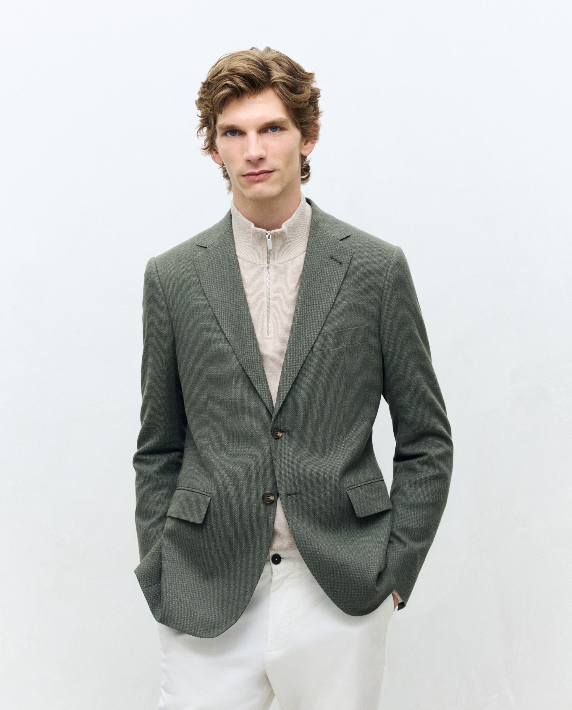 Imagem 0 de Casaco em Tecido Tipo Saco