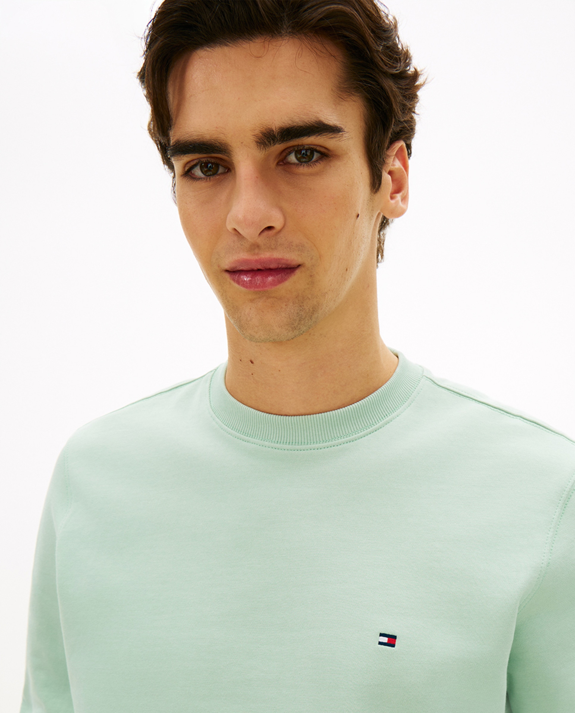 Sweatshirt Essential sem Capuz Verde-3