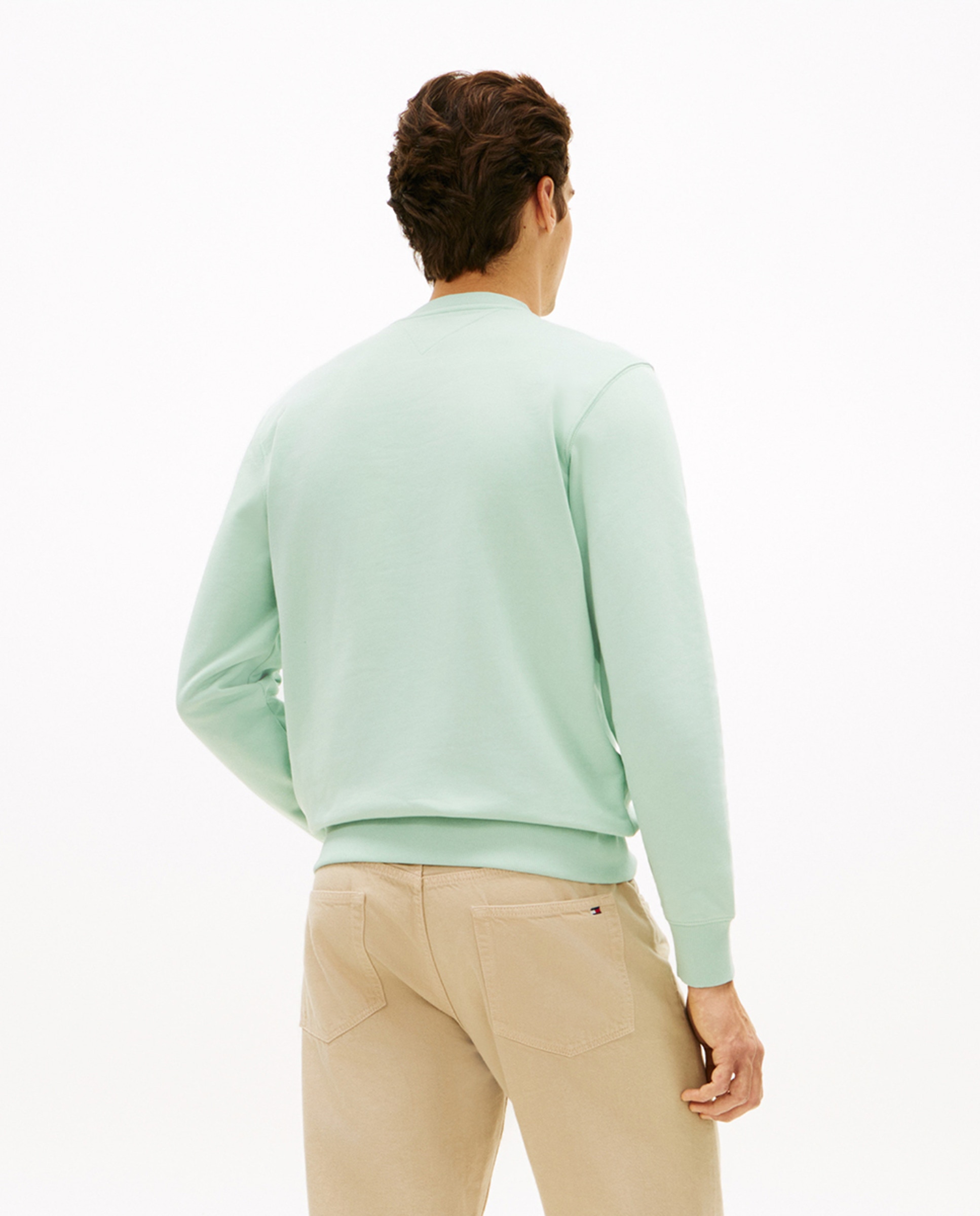 Sweatshirt Essential sem Capuz Verde-2