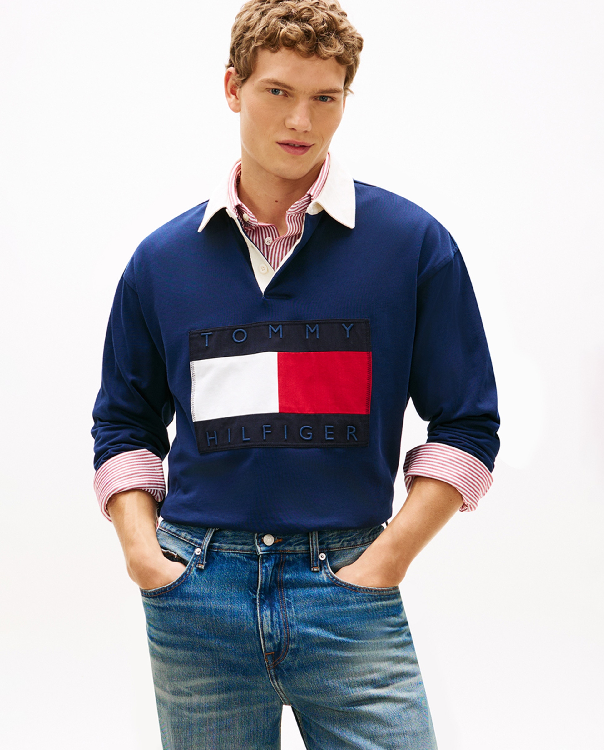 Imagem 0 de Sweatshirt Tipo Polo Rugby