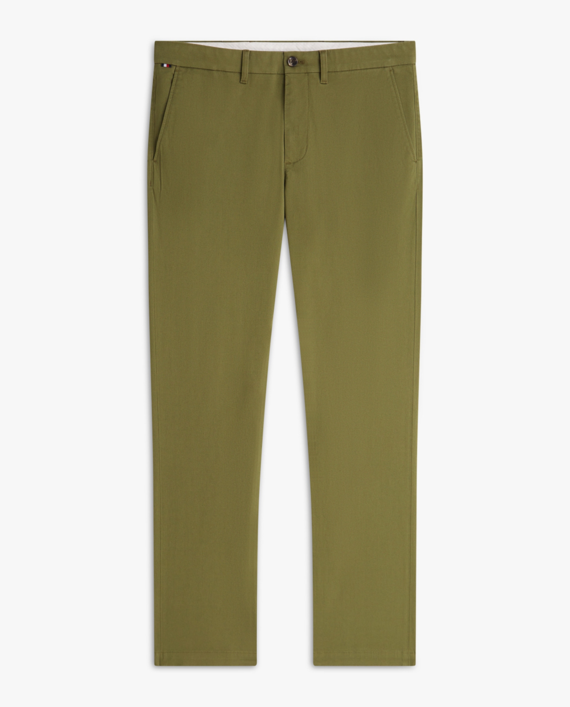 Calças Chino Slim Fit Bleecker Verde-militar-5
