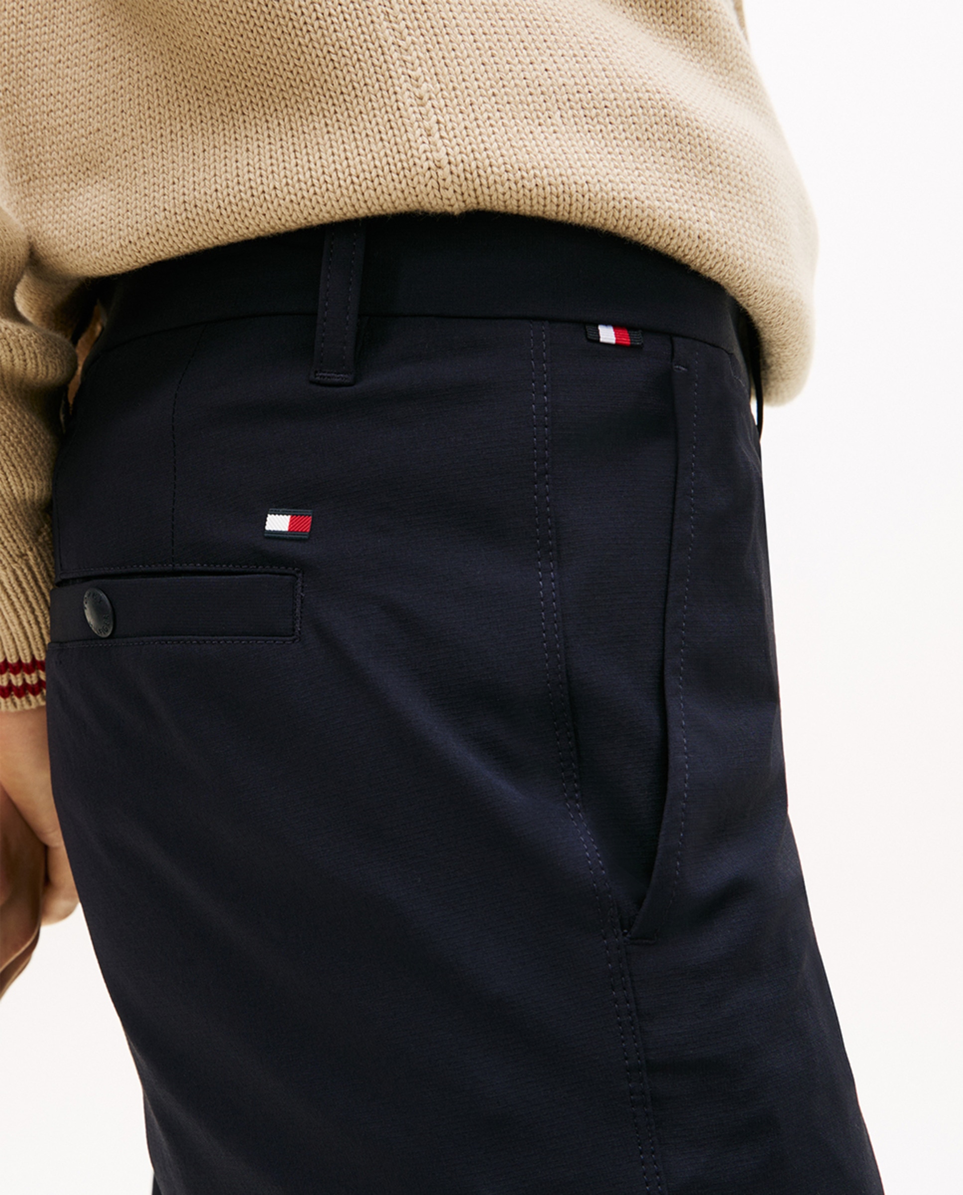 Calças Chino Técnicas Denton Fit Azul-marinho-4