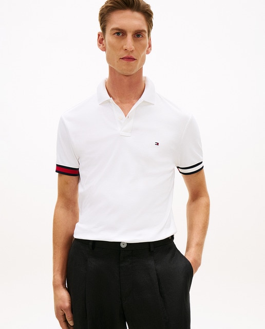 Imagem 0 de Polo Liso de Manga Curta em Tecido Liquid Cotton