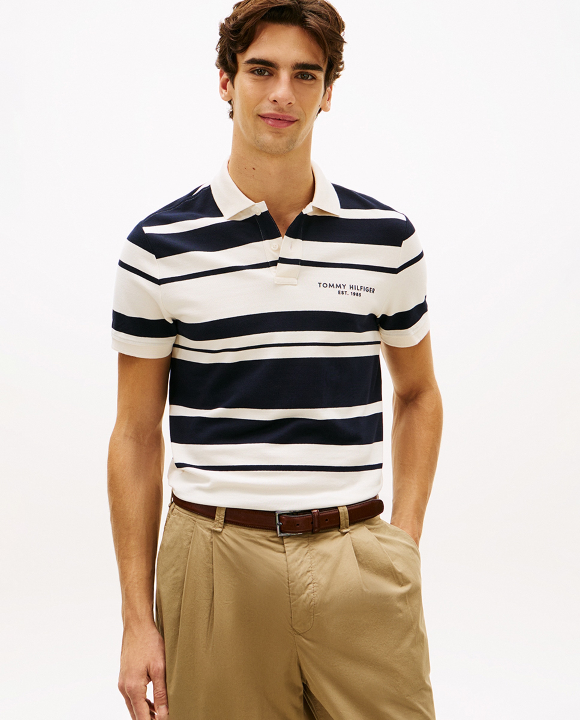 Imagem 0 de Polo de Manga Curta com Estampado