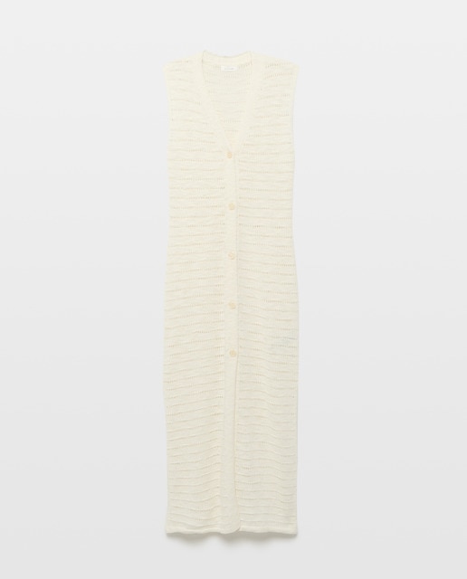 Imagem 0 de Vestido de Crochet com Botões