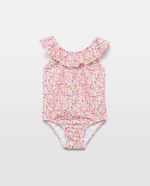 Imagen 0 de Bañador meses volante flores