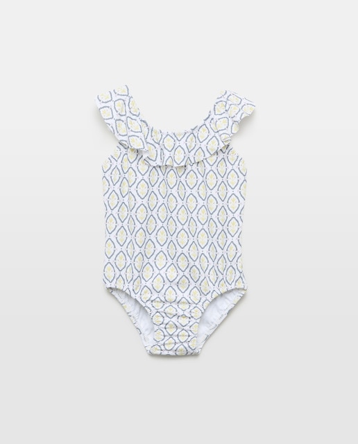 Imagen 0 de Bañador meses volantes algas