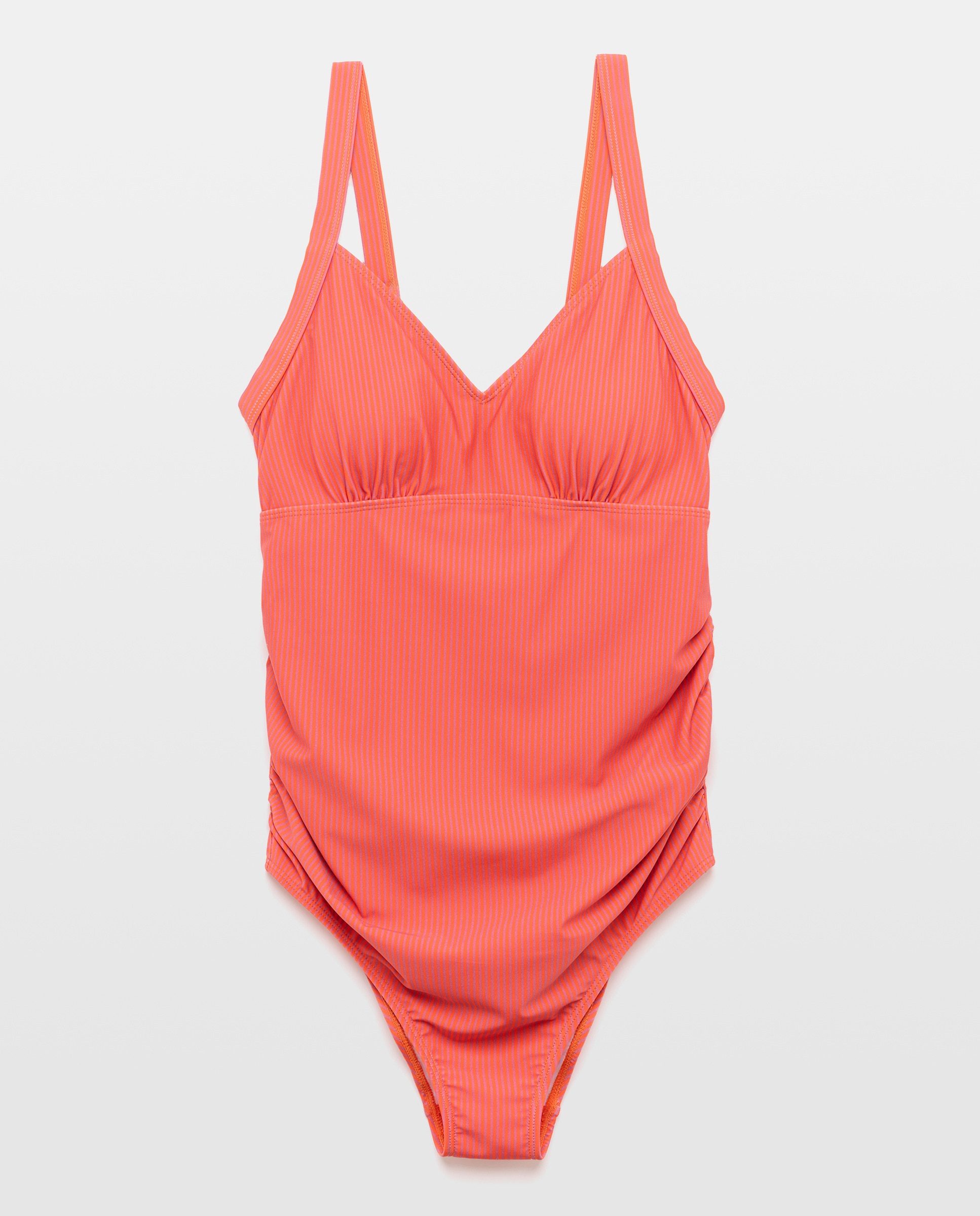 Imagen 0 de Bañador mujer embarazada tirantes contrastre