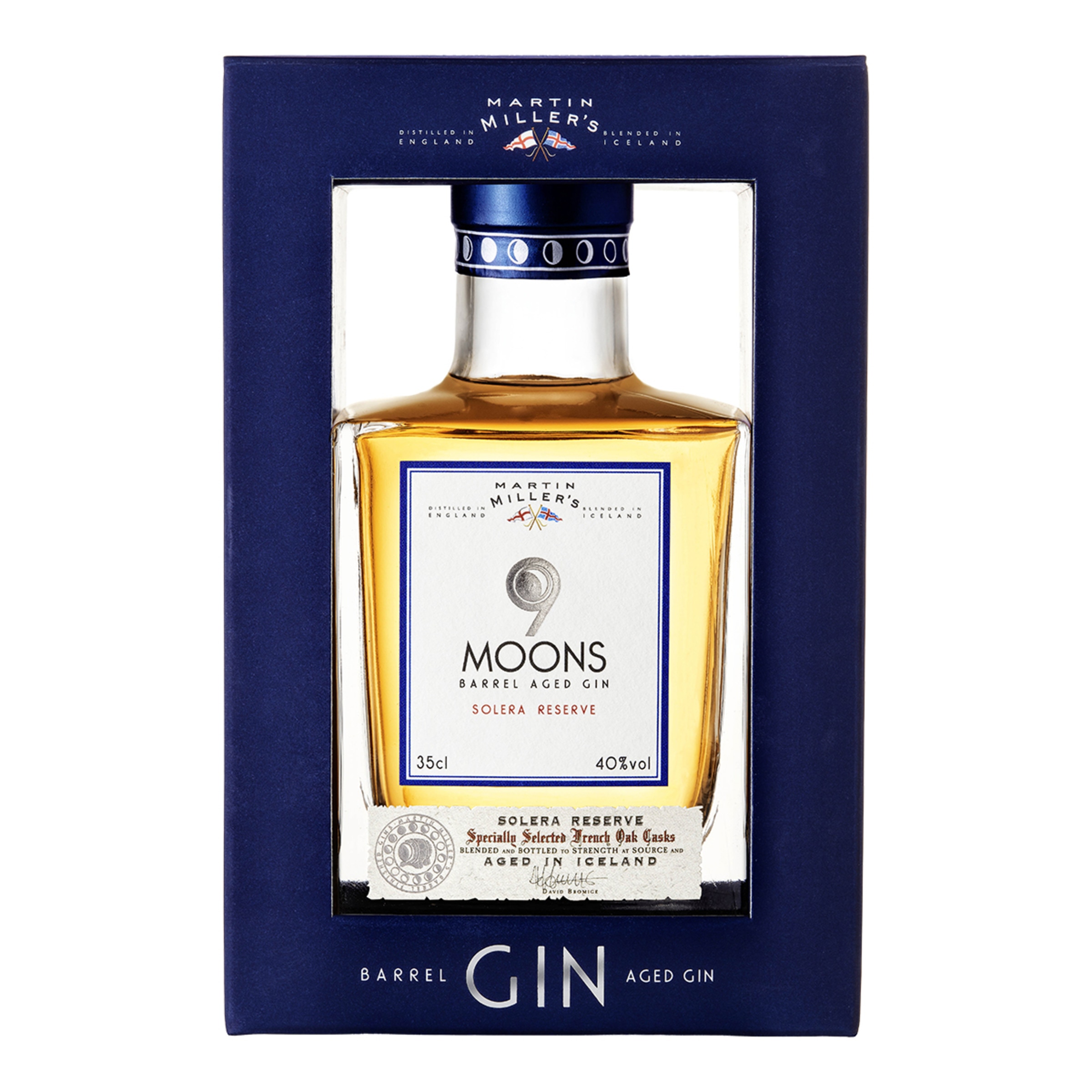 Estuche ginebra Martin Miller's 9 Moons Barrel Aged Gin 1