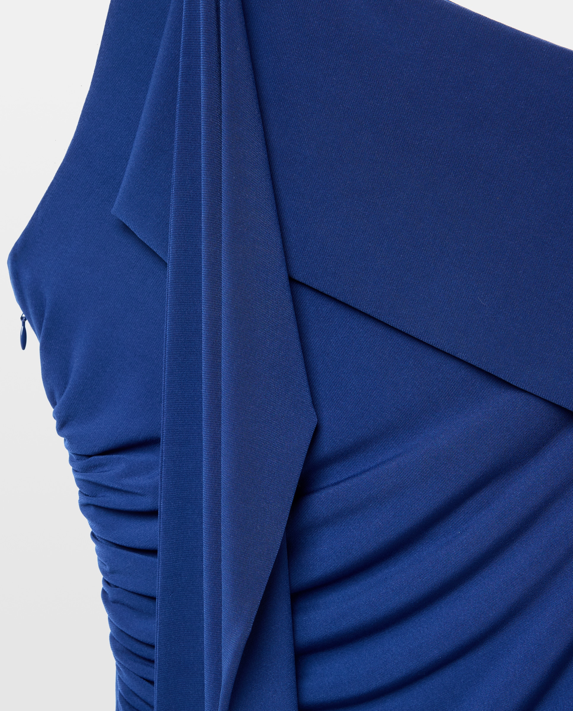 Vestido Assimétrico com Laço Kia Azul-marinho-5
