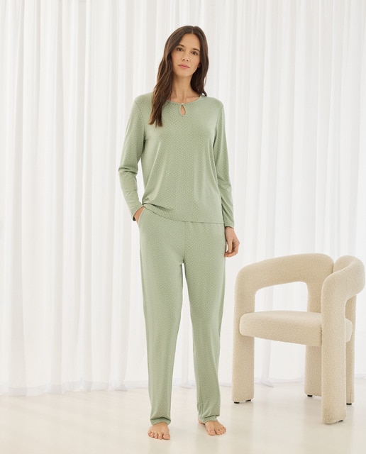 Imagem 0 de Calças de Viscose Estampadas