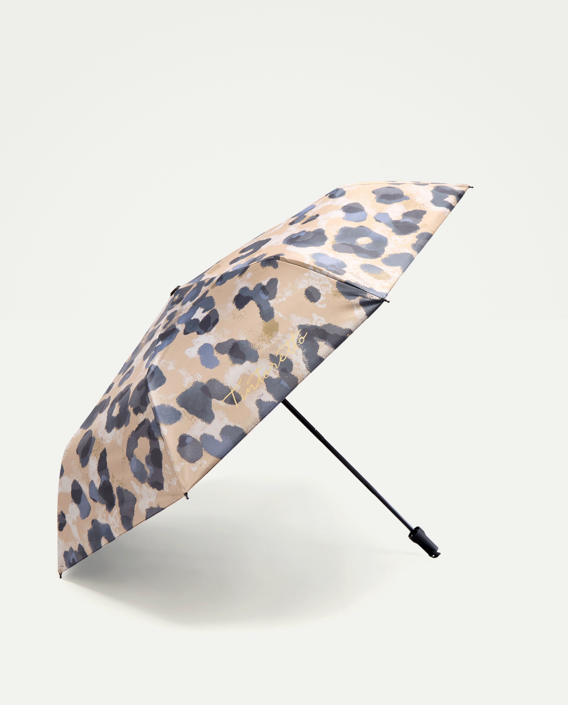 Guarda-Chuva Automático Estampado Castanho-1