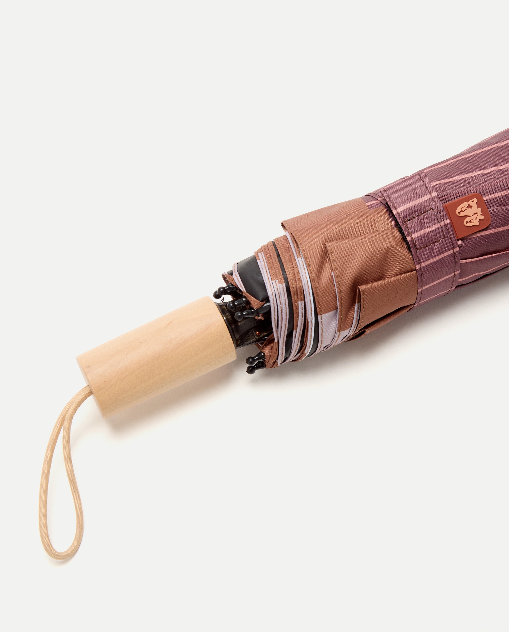 Guarda-chuva dobrável estampado Bordeaux-3