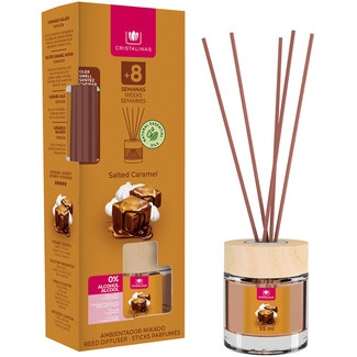 ambientador mikado aroma caramelo salado envase 1 unidad - Cristalinas