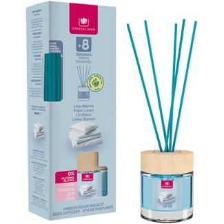 ambientador mikado aroma lino blanco envase 1 unidad - Cristalinas