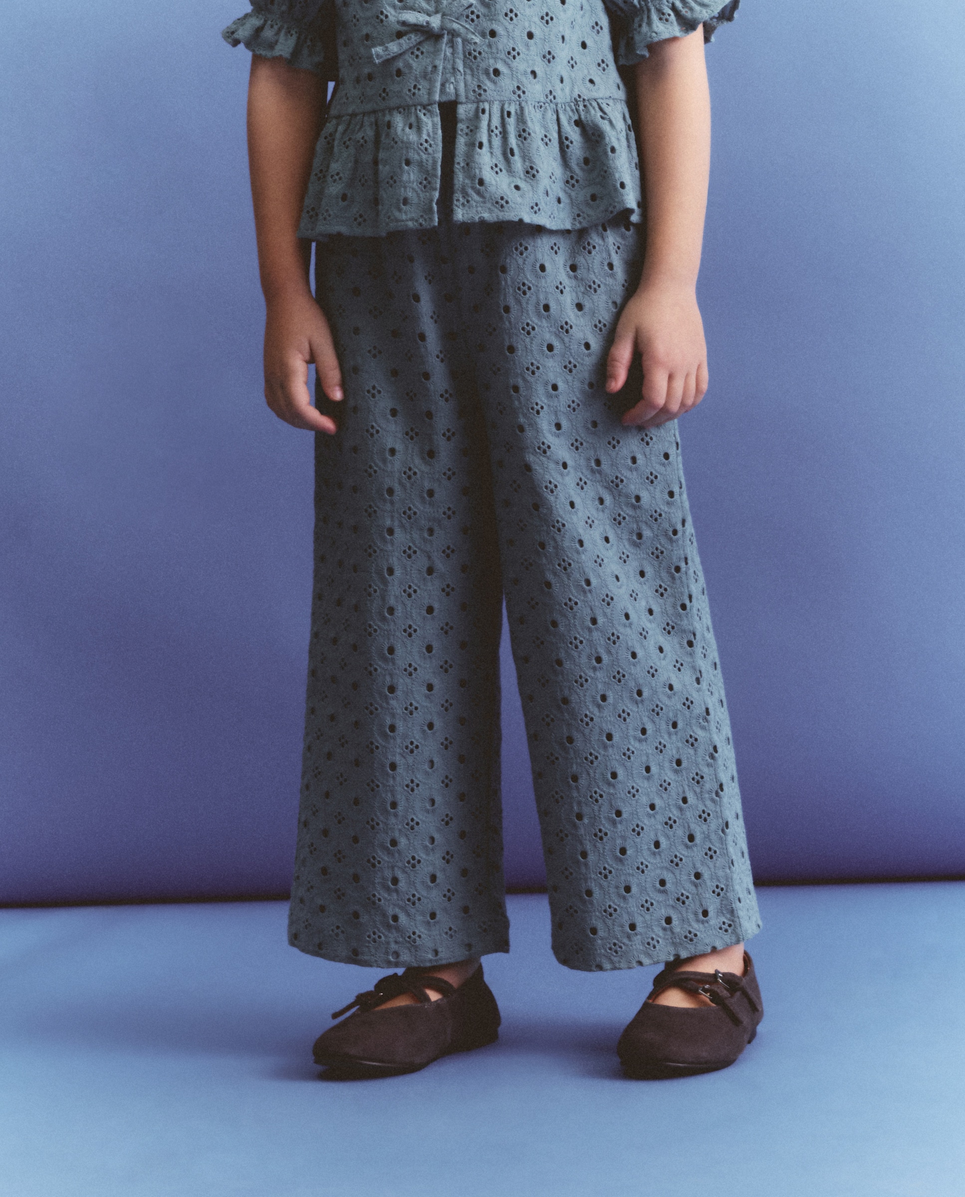 Calças Tipo Culotte 530 Verde Escuro-2