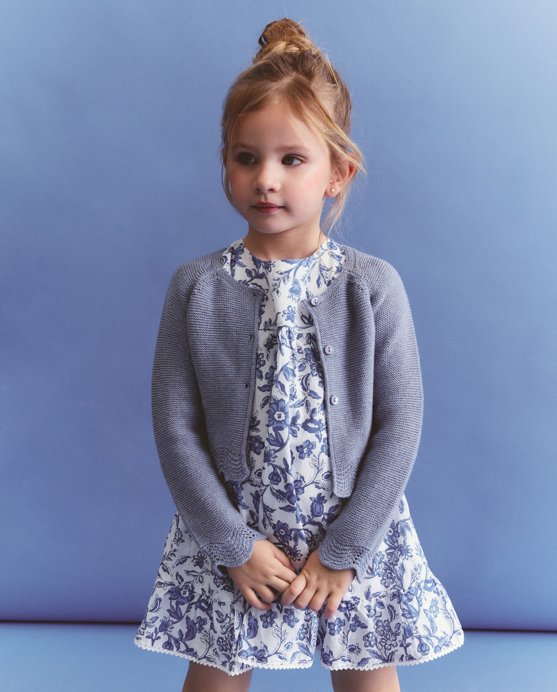 Casaco de Manga Raglã Link Básico 471 Índigo-1