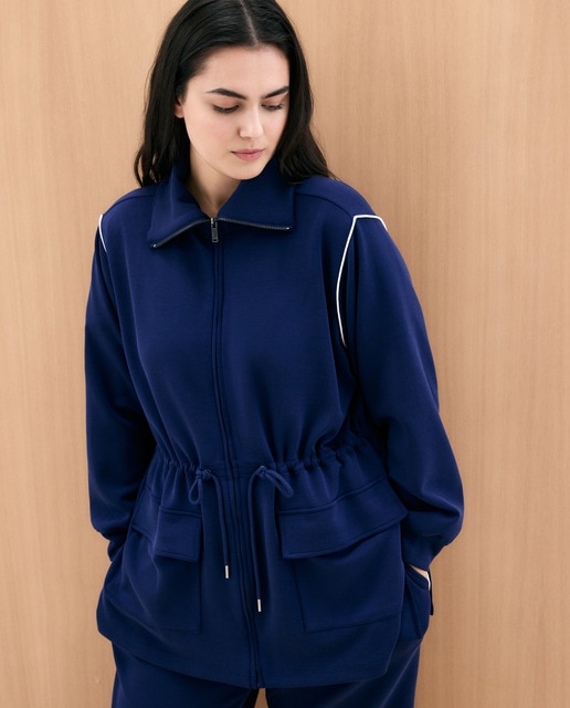 Imagem 0 de Casaco com Fecho de Correr e Cinto