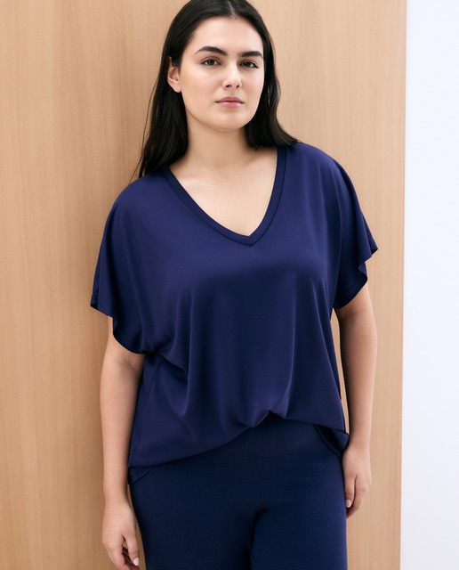 Imagem 0 de T-shirt de Manga Curta com Estampado Posicional