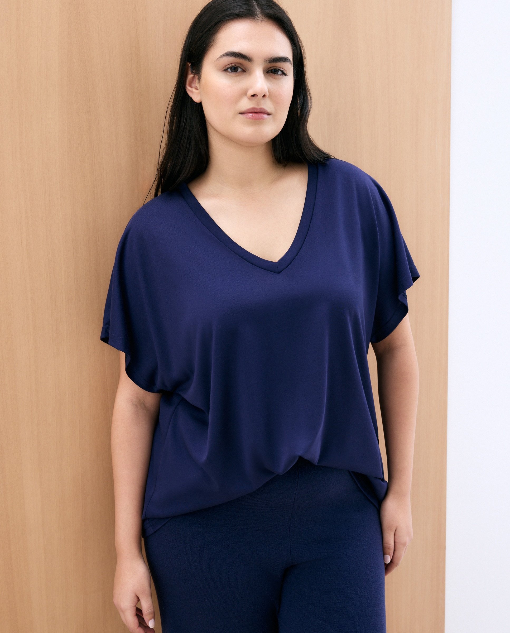 Imagem 0 de T-shirt de Manga Curta com Estampado Posicional