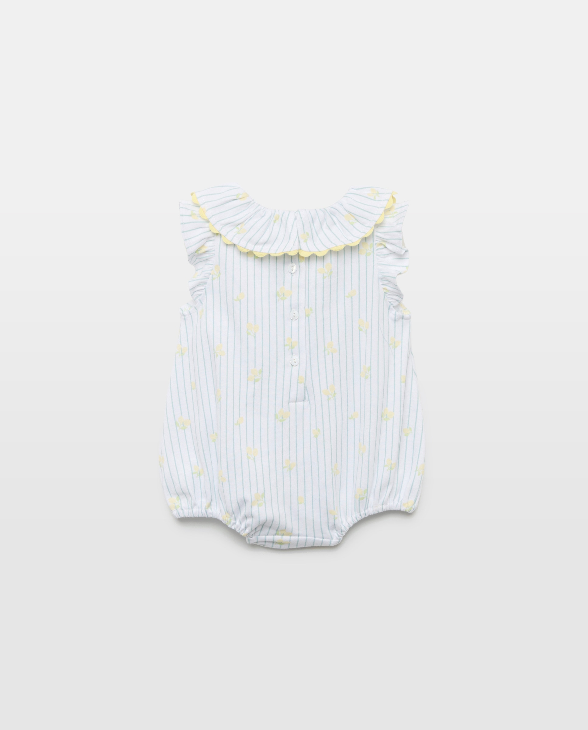 Babygrow Curto de Bebé Cotton Juice Verde-2