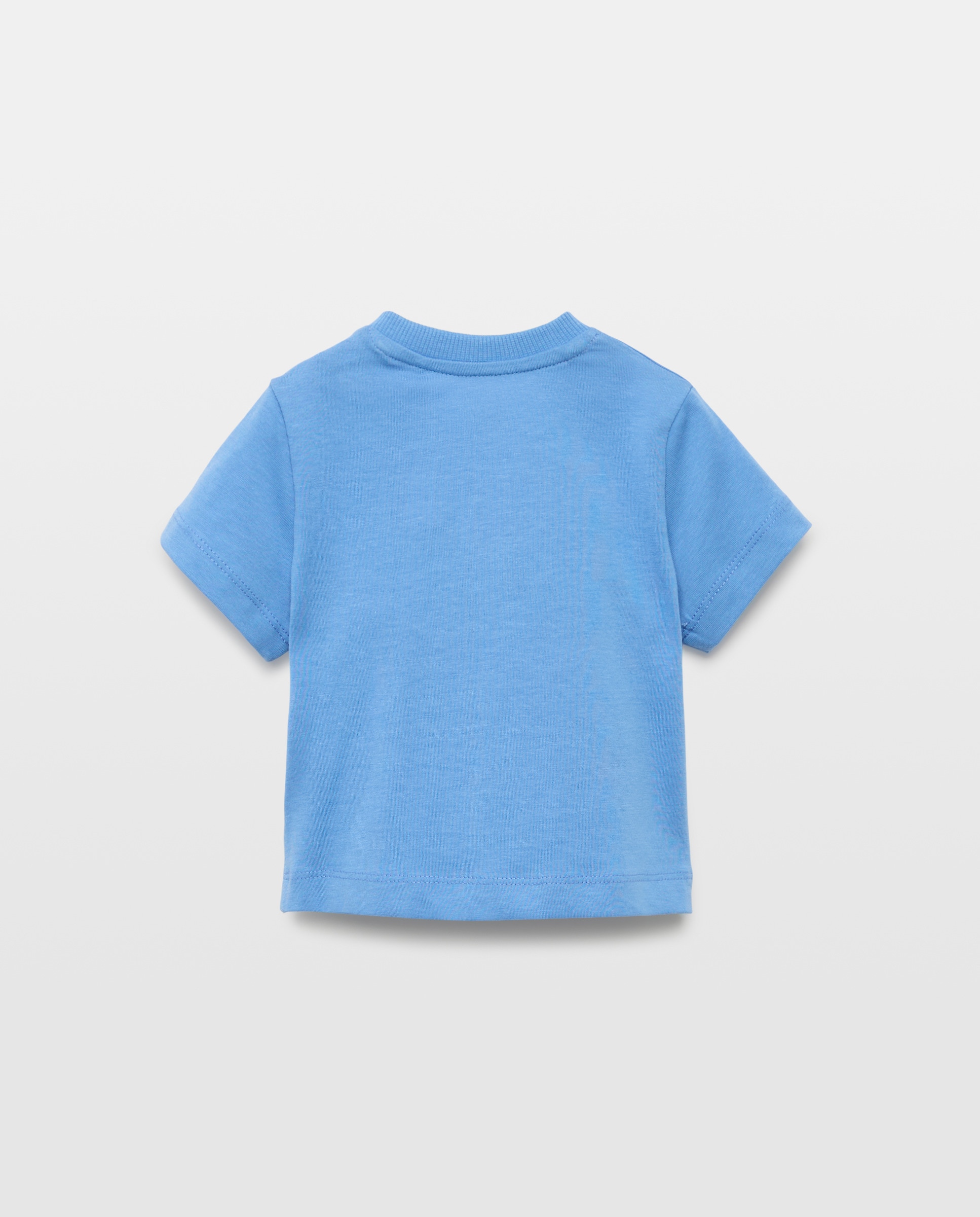 T-shirt de Bebé com Manga Curta e Fantasia 3D 400 Azul-2