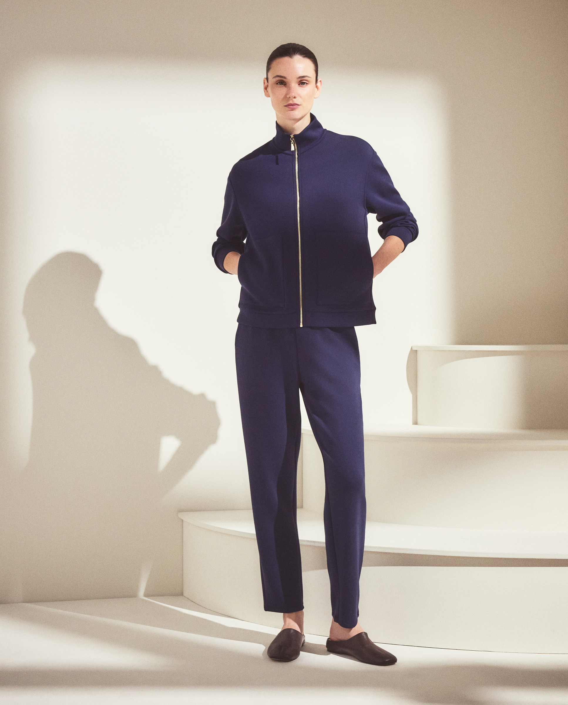 Joggers Lisas Azul-marinho-1