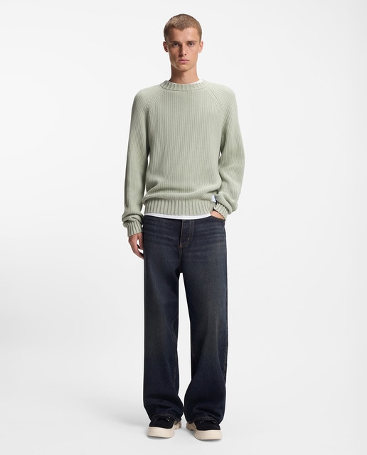 HUGO HUGO - Vaqueros Tapered - Medium Blue/blue Denim