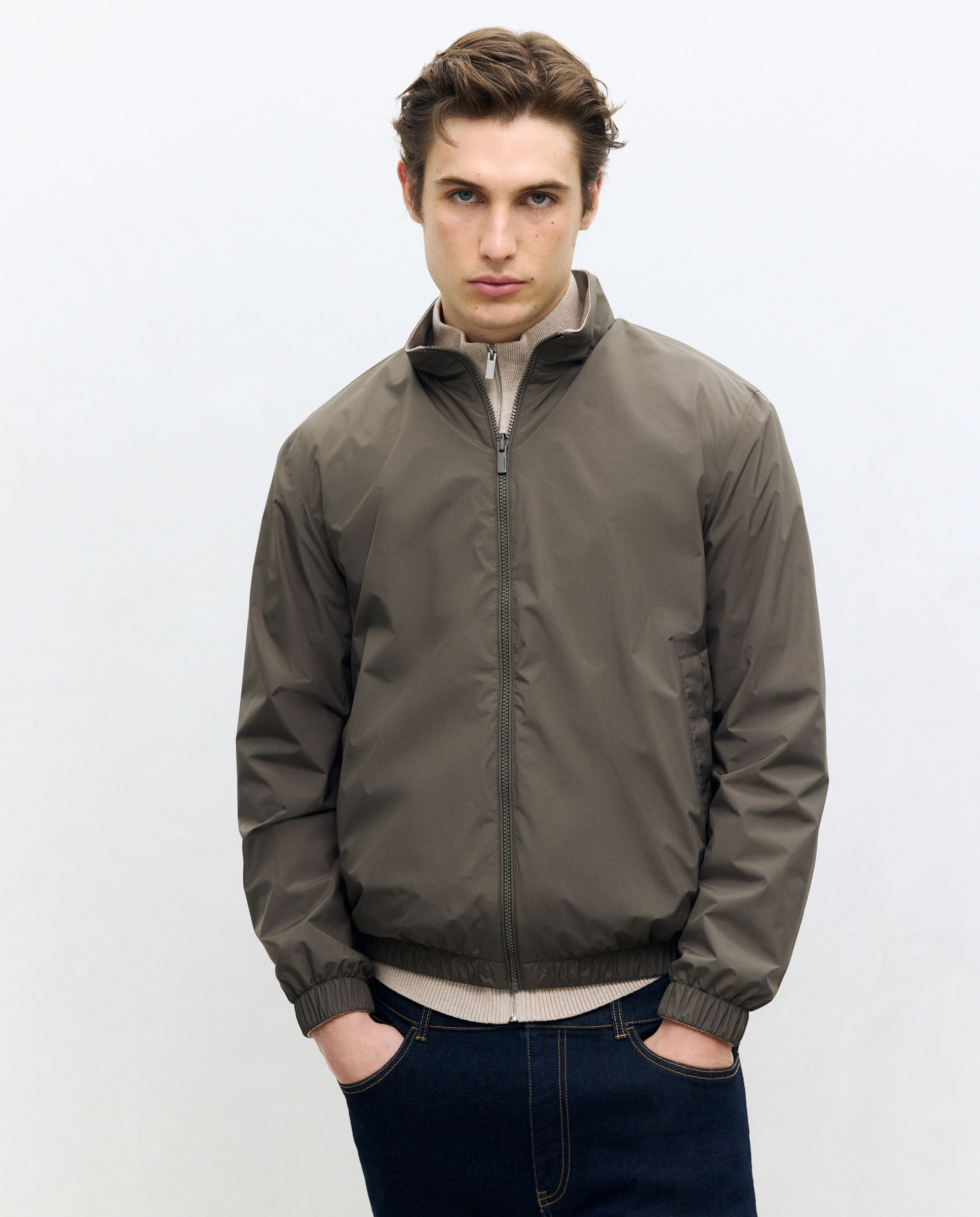 Imagem 0 de Blusão com Gola de Tira