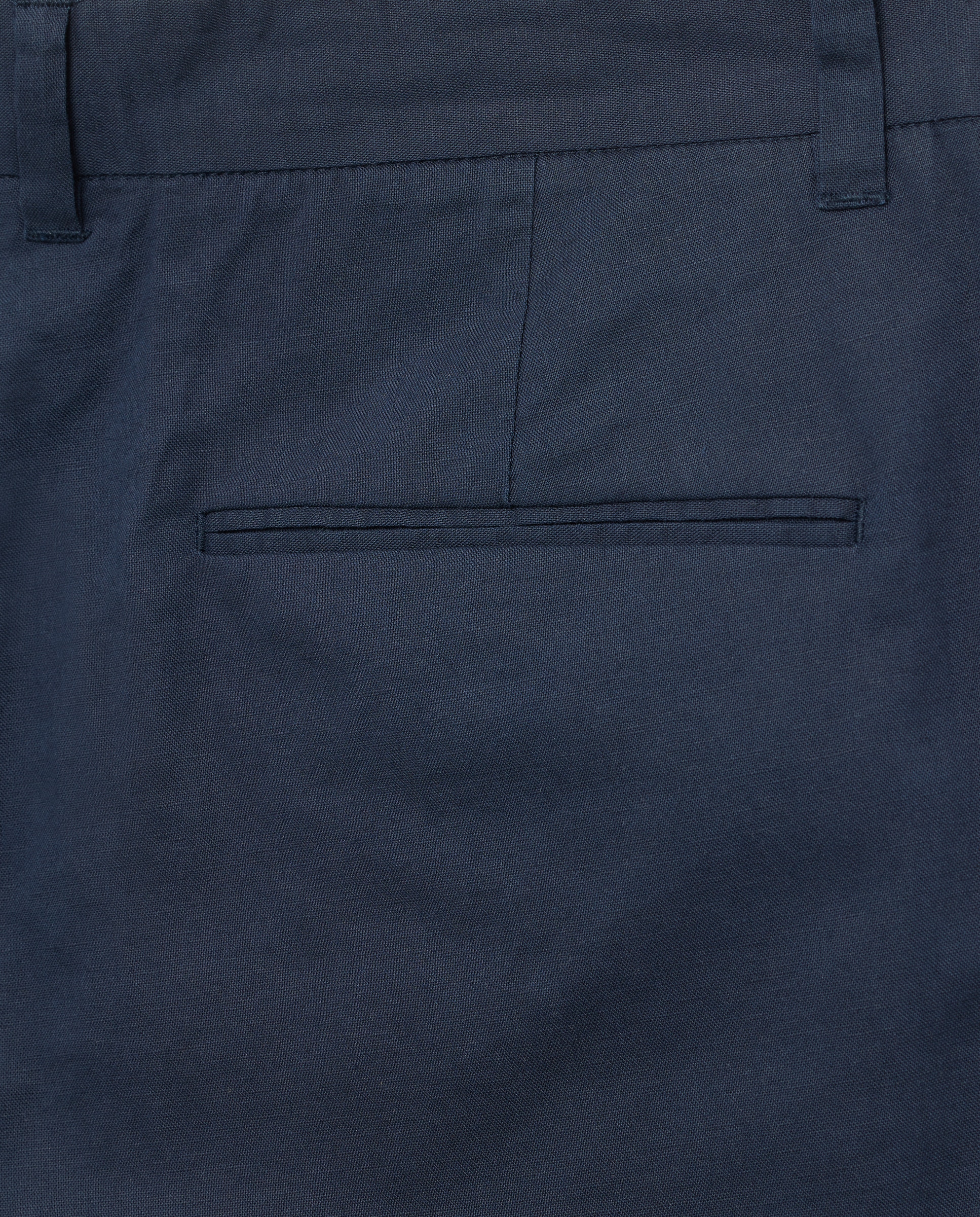 Pantalón hombre chino con lino 471 Índigo-5