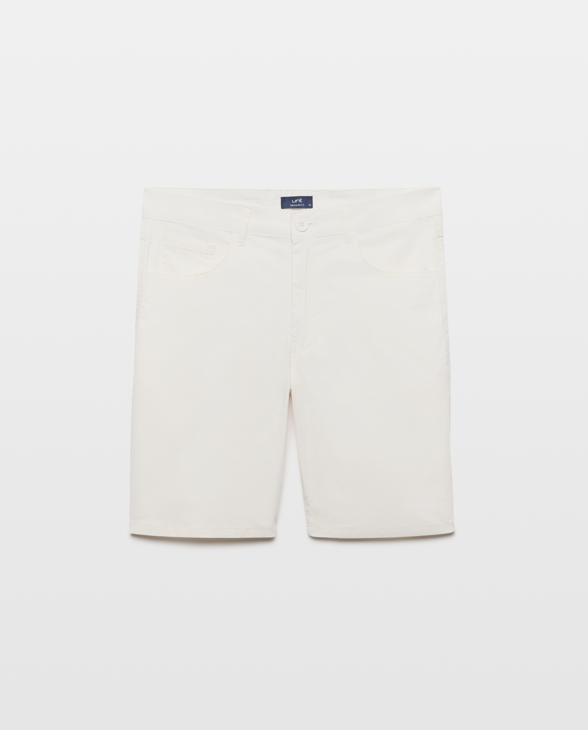 Bermuda hombre cinco bolsillos lavado regular fit 850 Piedra-4