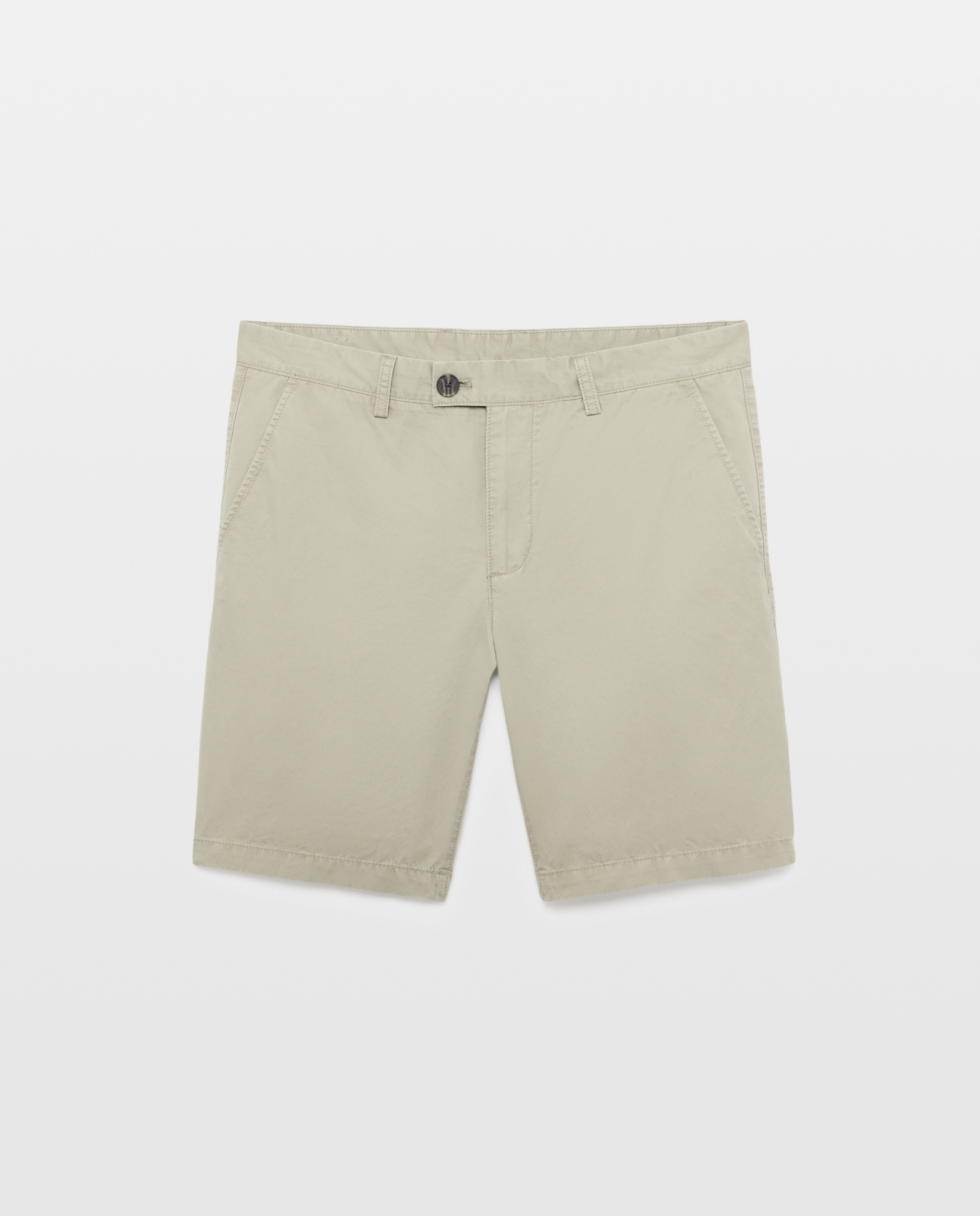 Bermuda hombre chino basico 510 Verde claro-4