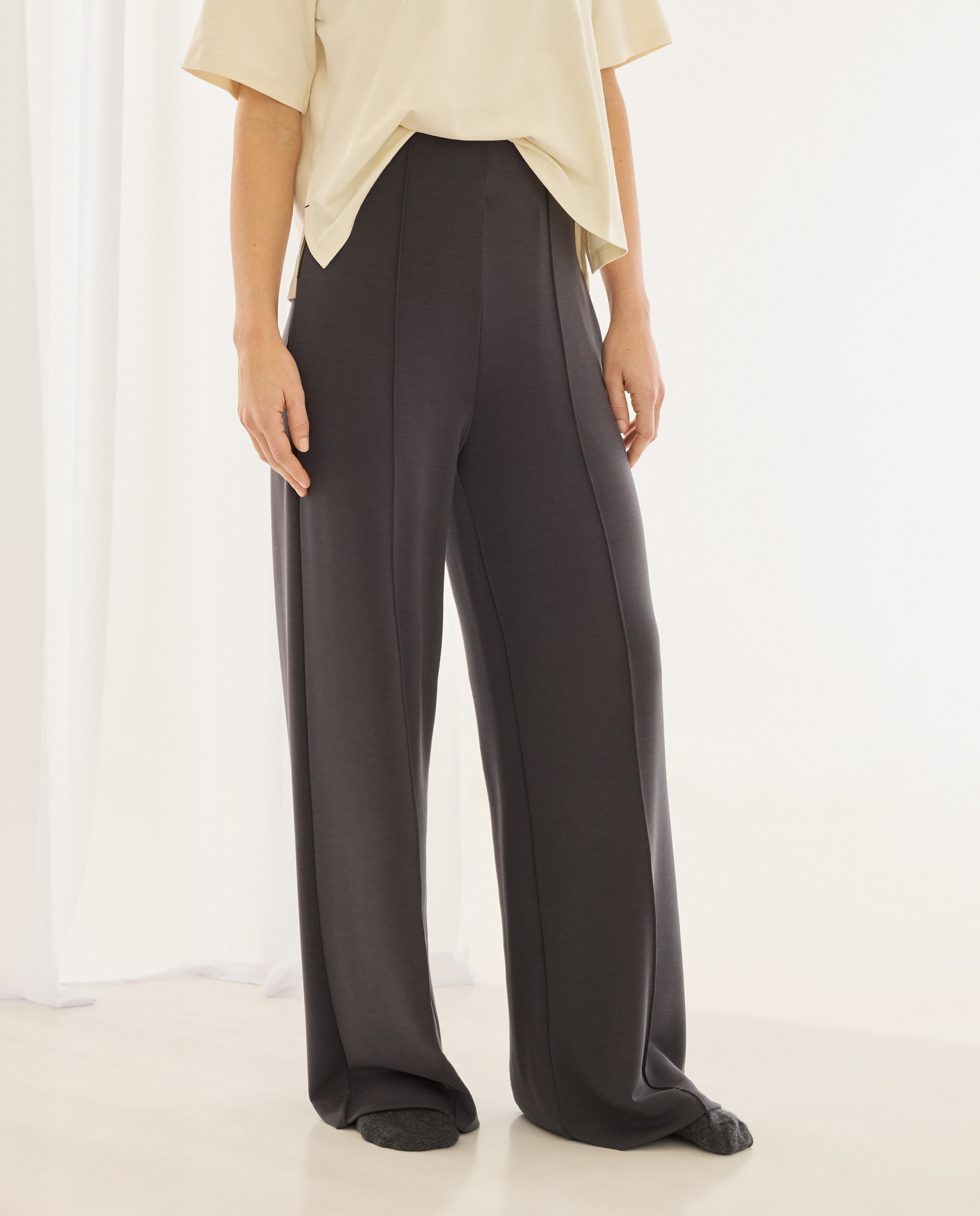 Joggers em Contraste Preto-2