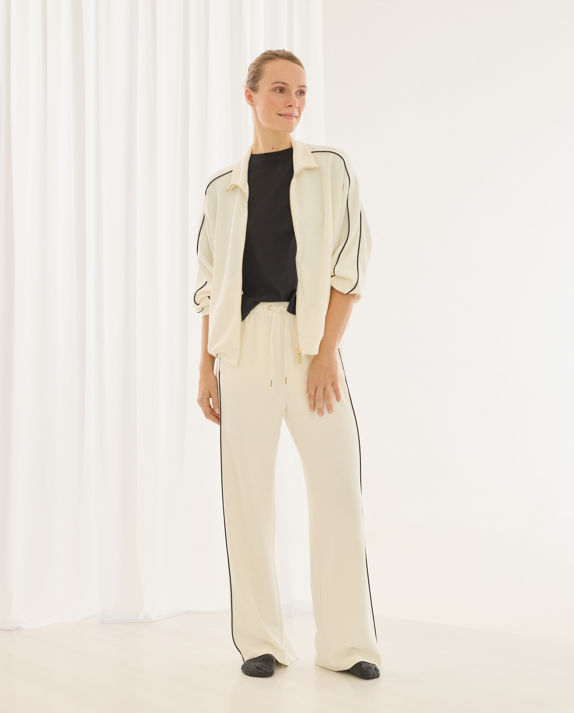 Sobrecamisa Lisa com Bolso Branco-marfim-2