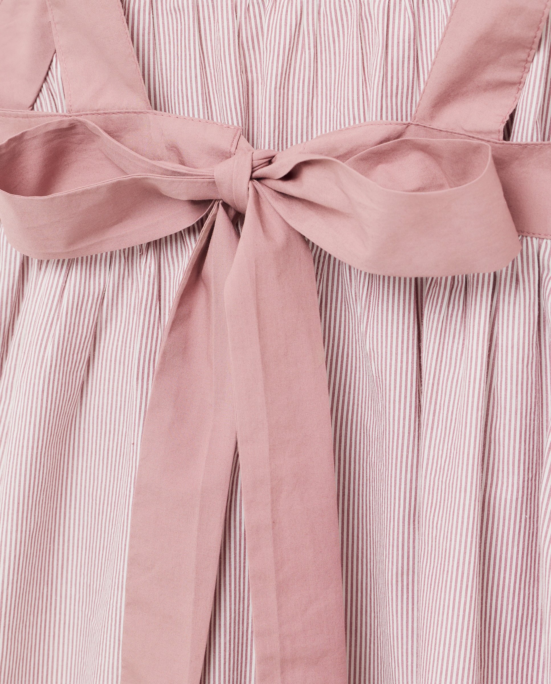 Vestido de mujer de rayas Rosa-5