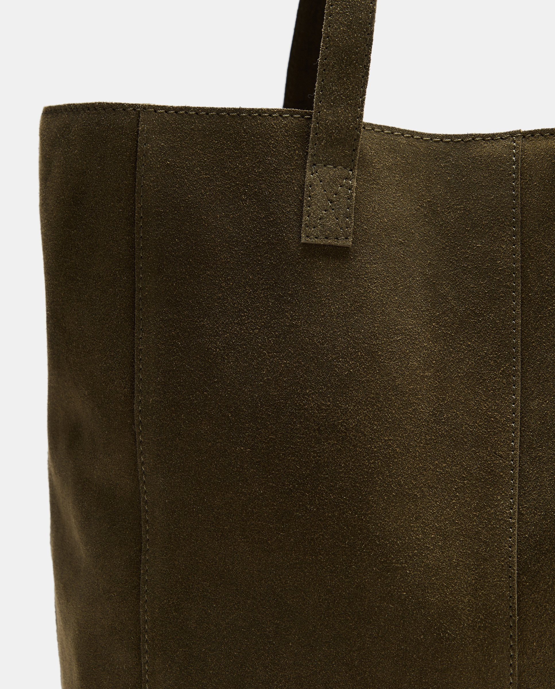 Bolso mujer shopper piel 520 Kaki-4