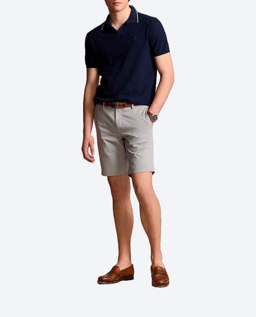 Imagen 0 de Pantalón corto de hombre chino elástico Slim Fit