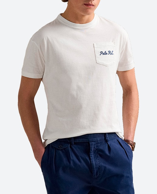 Imagen 0 de Camiseta de hombre de algodón con bolsillo y Polo Bear