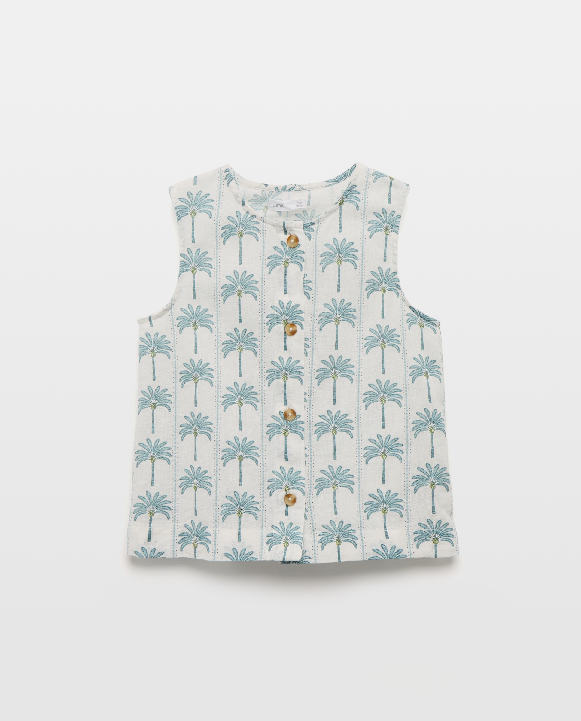 Imagen 0 de Blusa niña abierta de lino set