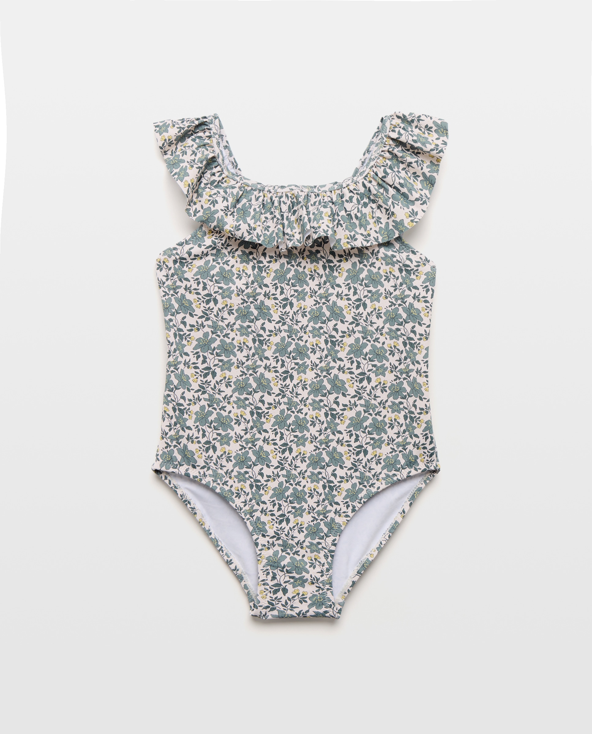 Imagen 0 de Bañador niña flor bitono